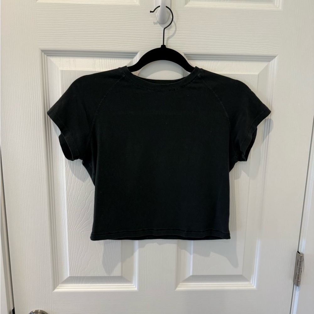 SKIMS Black Women's Crop Top